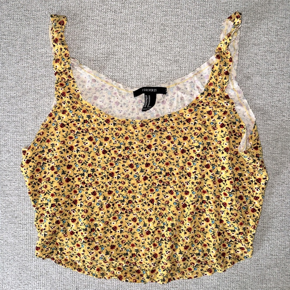 FLORAL TANK TOP